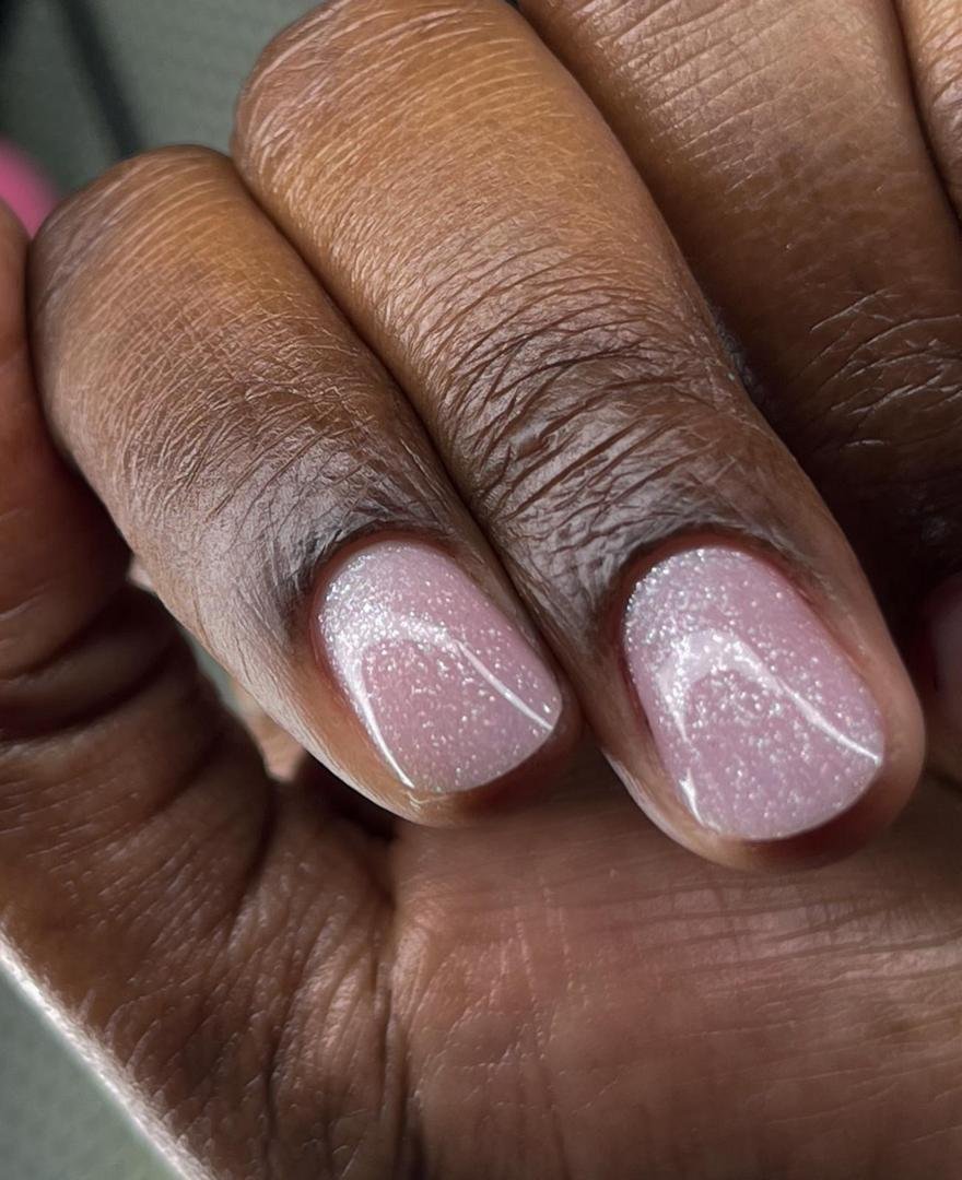 Ongles nude en gel, onglerie BUAPS ACADEMY
